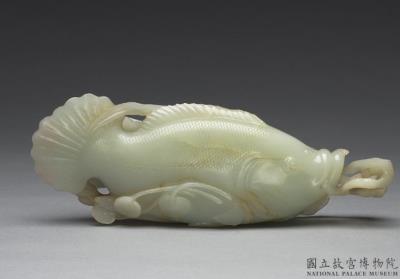 图片[2]-Jade paired fish, Qing dynasty (1644-1911)-China Archive